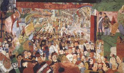 James Ensor The Entry of Christ into Brussels in 1889  (nn02)